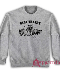 Stay Trashy Raccoons Opossums Sweatshirt