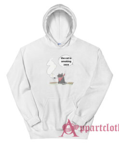 The Cat Is Smoking Zaza Hoodie