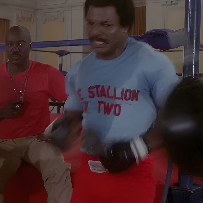 The Stallion In Two Apollo Creed Rocky II T-Shirt