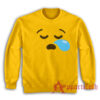 Tired Emoji Funny Sweatshirt
