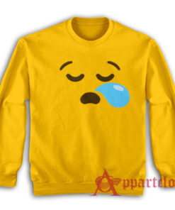 Tired Emoji Funny Sweatshirt