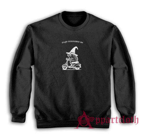 Frog Rage Consumes Me Sweatshirt