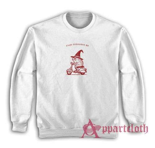 Frog Rage Consumes Me Sweatshirt