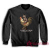 Living The Dream One Bad Decision At A Time Raccoon Sweatshirt