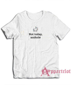 Unicorn Not Today Asshole T-Shirt