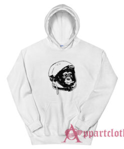 Astronaut Monkey Smoking A Cigarette Hoodie