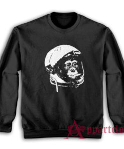 Astronaut Monkey Smoking A Cigarette Sweatshirt