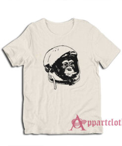 Astronaut Monkey Smoking A Cigarette T-Shirt