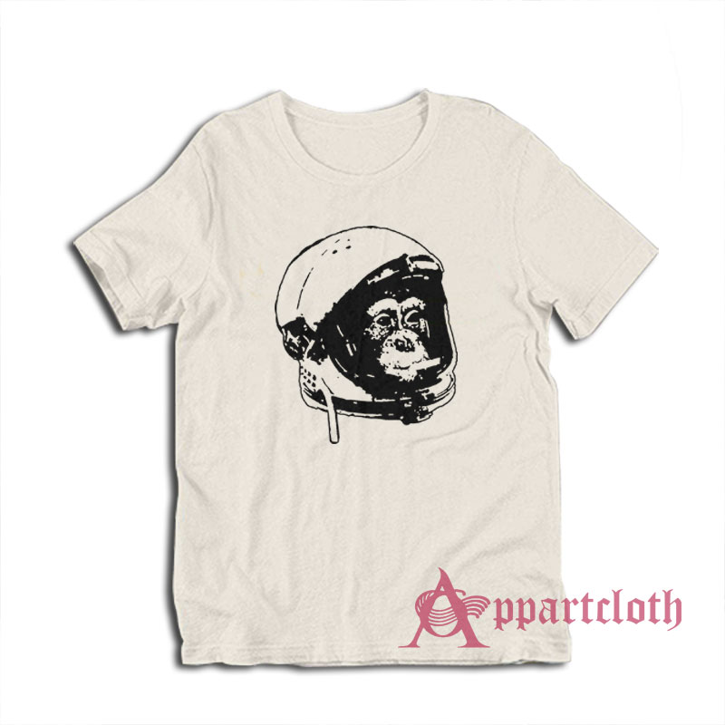 Astronaut Monkey Smoking A Cigarette T-Shirt