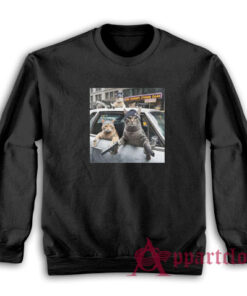Funny Cat Gang Vintage Sweatshirt