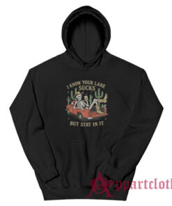 I Know Your Lane Sucks But Stay In It Hoodie