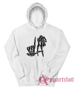 Hand Sign Skeleton Spencer James All American Hoodie