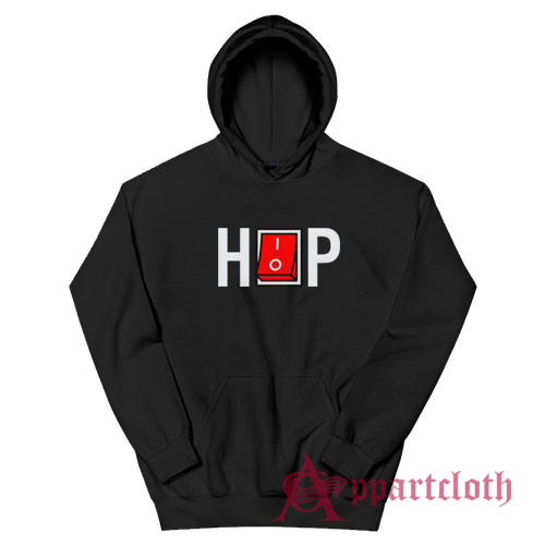 Hip Hop Switch Button Hoodie