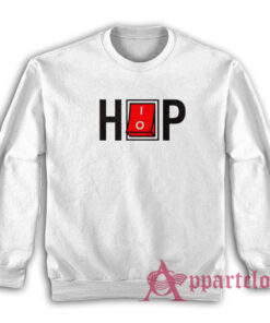 Hip Hop Switch Button Sweatshirt