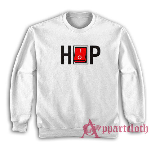Hip Hop Switch Button Sweatshirt