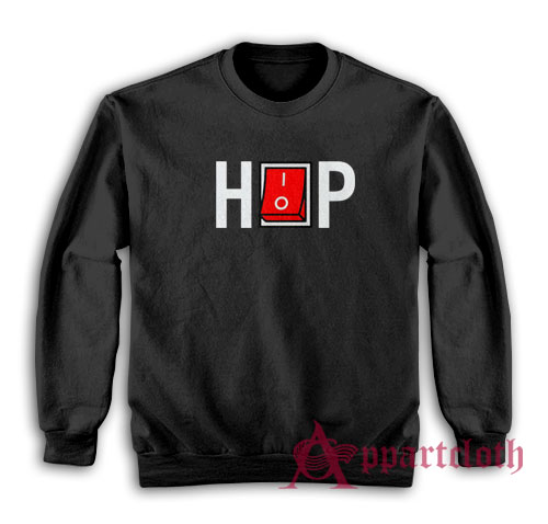 Hip Hop Switch Button Sweatshirt