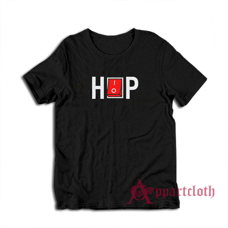 Hip Hop Switch Button T-Shirt
