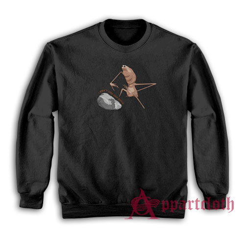Marcus The Worm I Don't Like This Rock Sweatshirt