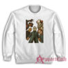 Retro Halloween Characters Horror Movie Sweatshirt