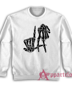 Skeleton Hand Sign Los Angeles Sweatshirt