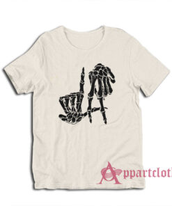 Skeleton Hand Sign Los Angeles T-Shirt