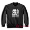 Sloth Nope Funny Sweatshirt