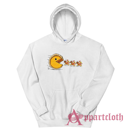 Thanksgiving Pumpkin Pie Chasing Hoodie