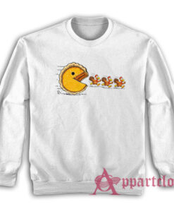 Thanksgiving Pumpkin Pie Chasing Sweatshirt