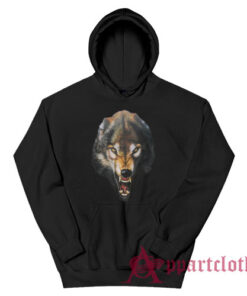 Wolf AOP All Over Print Dave Hot Rod Hoodie