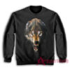 Wolf AOP All Over Print Dave Hot Rod Sweatshirt