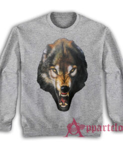 Wolf AOP All Over Print Dave Hot Rod Sweatshirt