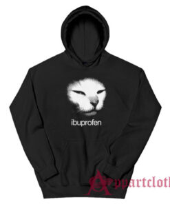 Cat Ibuprofen Vintage Hoodie