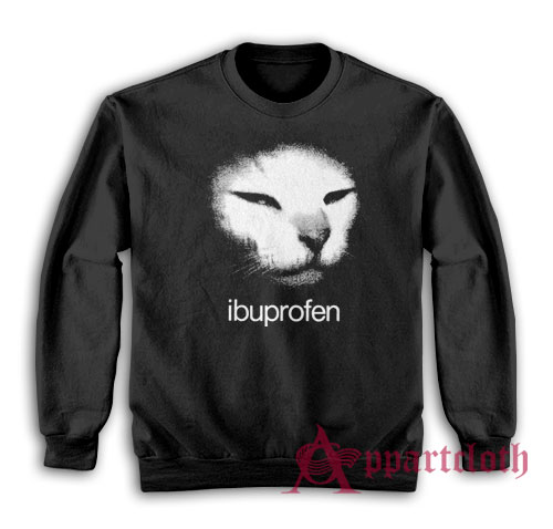 Cat Ibuprofen Vintage Sweatshirt