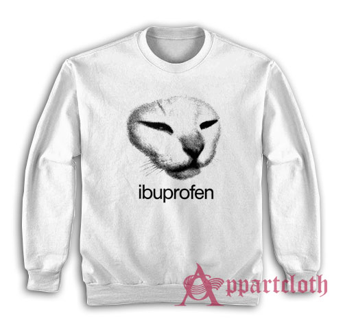 Cat Ibuprofen Vintage Sweatshirt