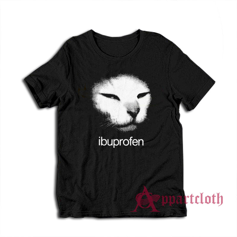 Cat Ibuprofen Vintage T-Shirt