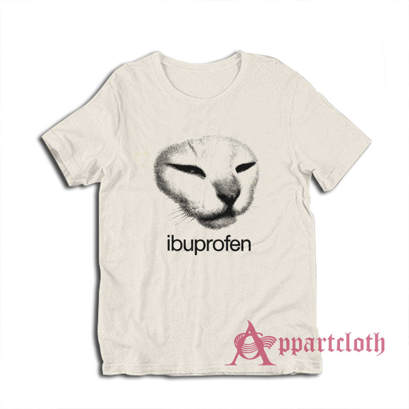 Cat Ibuprofen Vintage T-Shirt