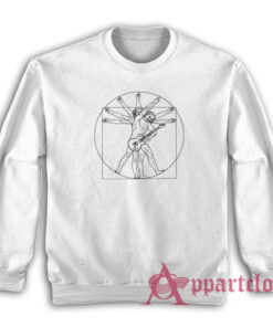 Vitruvian Man Rockstar Vintage Sweatshirt