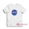 Nasa Not Flat We Checked T-Shirt