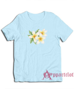 Plumeria Flower Tropical T-Shirt
