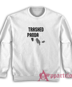 Trashed Panda Funny Drunk Raccoon Sweatshirt