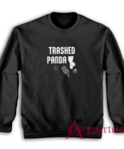 Trashed Panda Funny Drunk Raccoon Sweatshirt