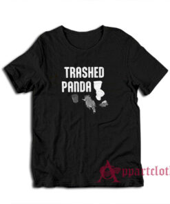 Trashed Panda Funny Drunk Raccoon T-Shirt