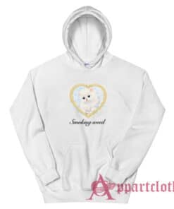 Cat Smoking Weed Funny Hoodie