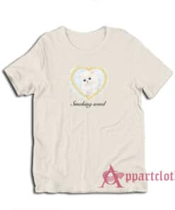 Cat Smoking Weed Funny T-Shirt