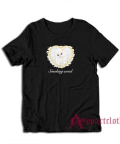 Cat Smoking Weed Funny T-Shirt
