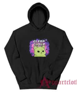 Glerp Glorp Funny Alien Cat Hoodie