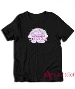 My Balls Itch Rainbow T-Shirt