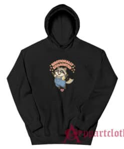 Raccoon Emotionally Exhausted Vintage Hoodie