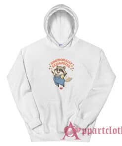 Raccoon Emotionally Exhausted Vintage Hoodie