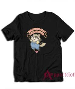 Raccoon Emotionally Exhausted Vintage T-Shirt